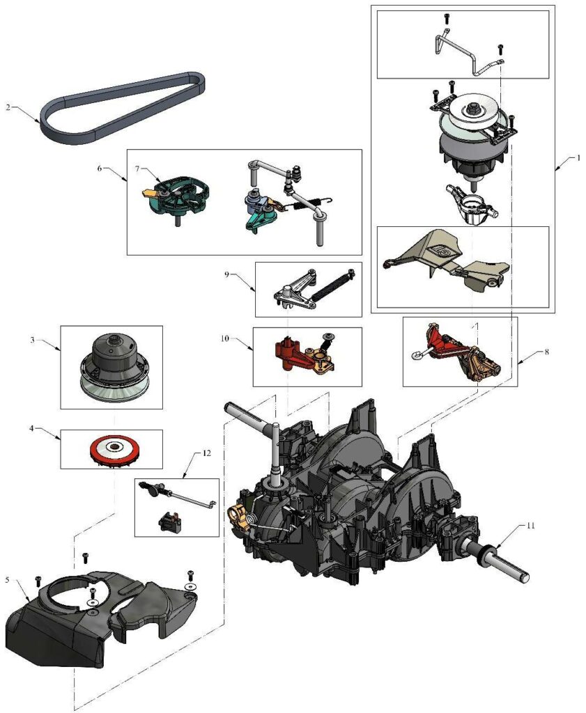 RS 800 P General Transmissions Service & Parts